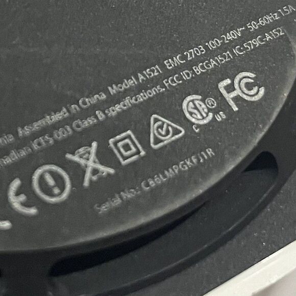 Apple Airport Extreme Model A1521 Base Station Only Wireless Router 6th Gen - Picture 8 of 9